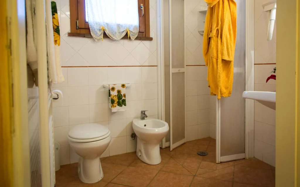 Toscaanse kust agriturismo il frutteto limone badkamer