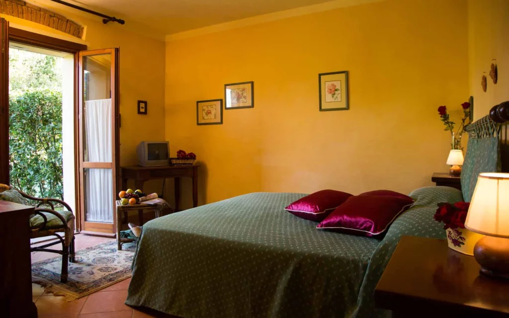 Toscaanse kust agriturismo il frutteto limone slaapkamer