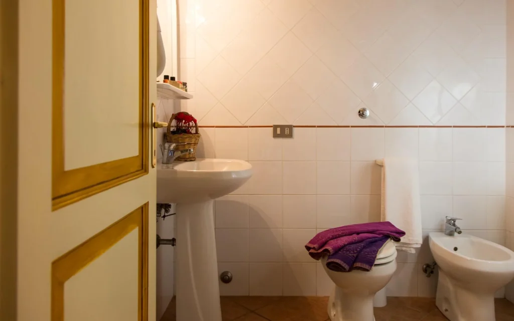 Toscaanse kust agriturismo il frutteto mela badkamer