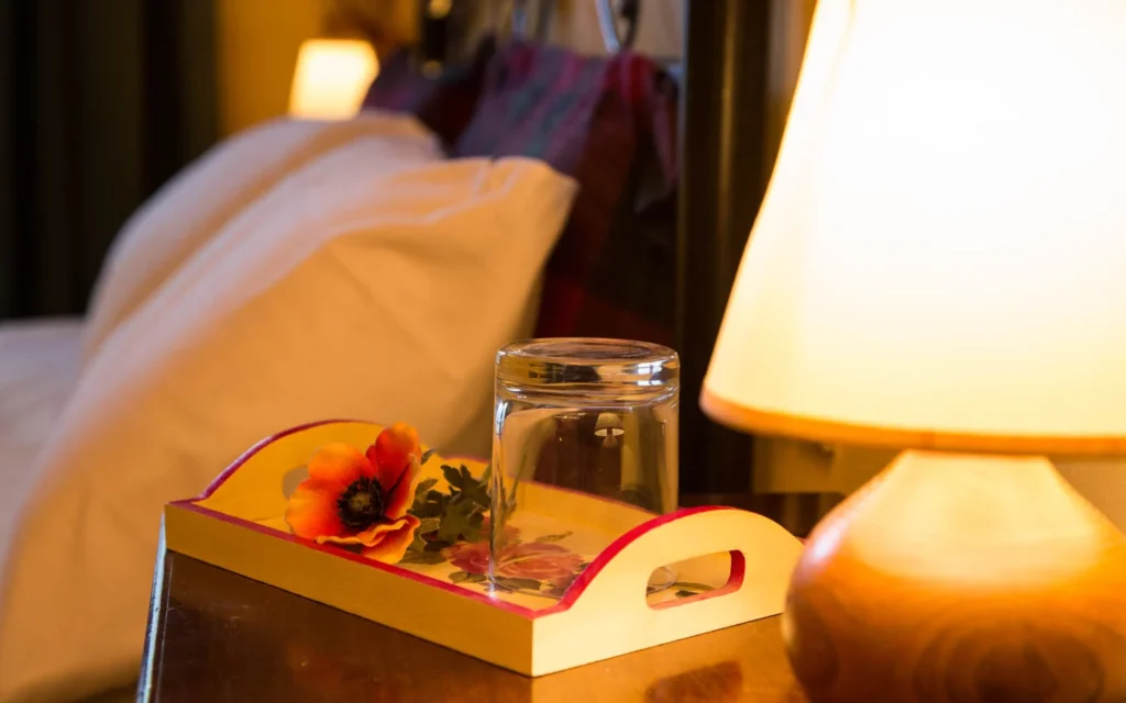 Toscaanse kust agriturismo il frutteto uva bed detail