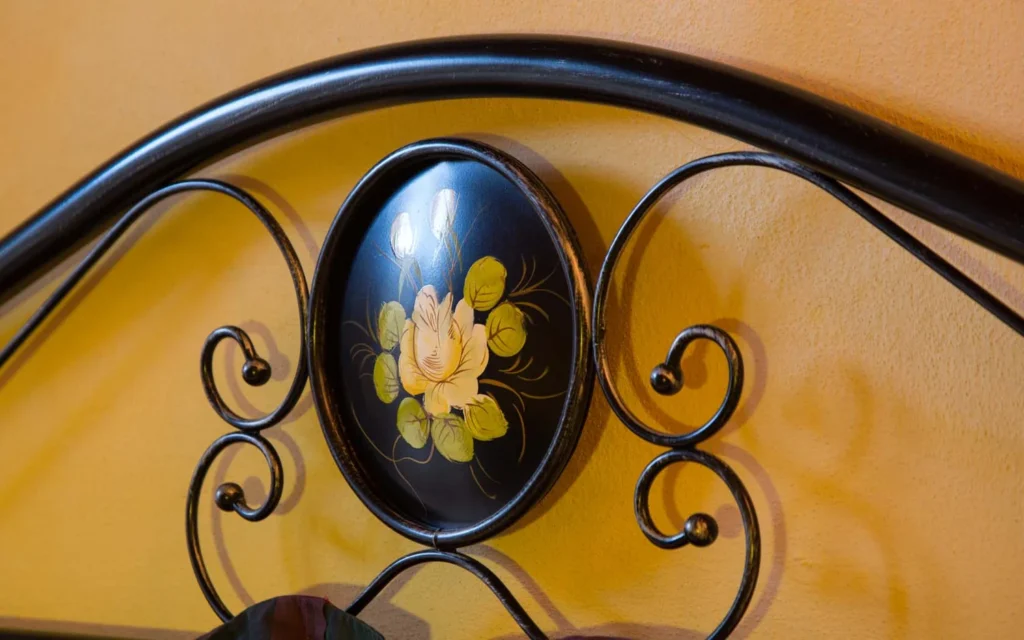 Toscaanse kust agriturismo il frutteto uva bed hoofdeinde