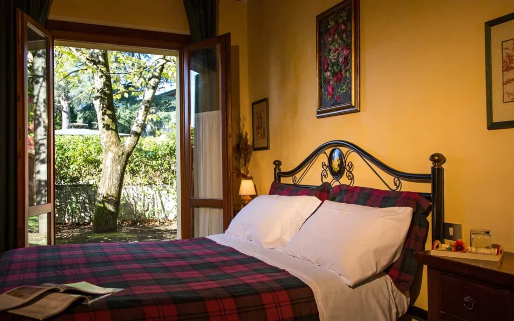 Toscaanse kust agriturismo il frutteto uva slaapkamer tuin