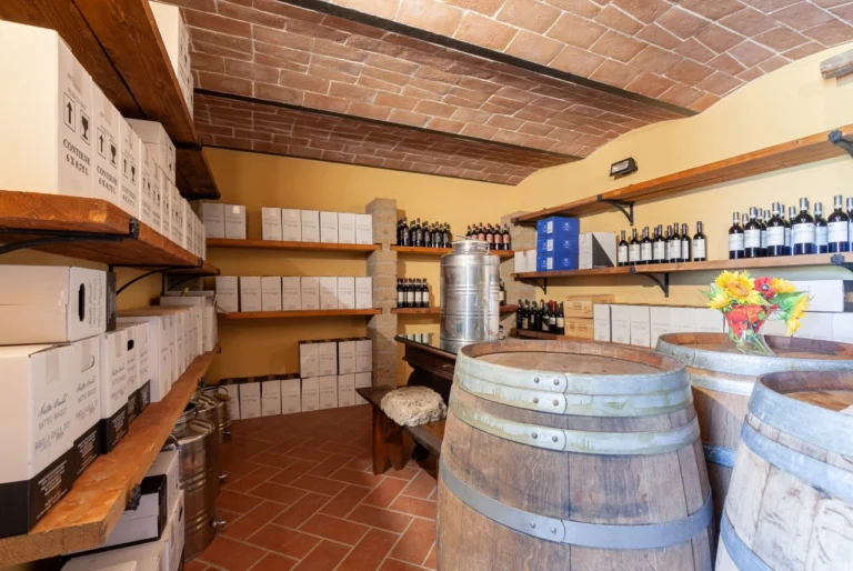 Toscane il gattero winkelruimte met streekproducten